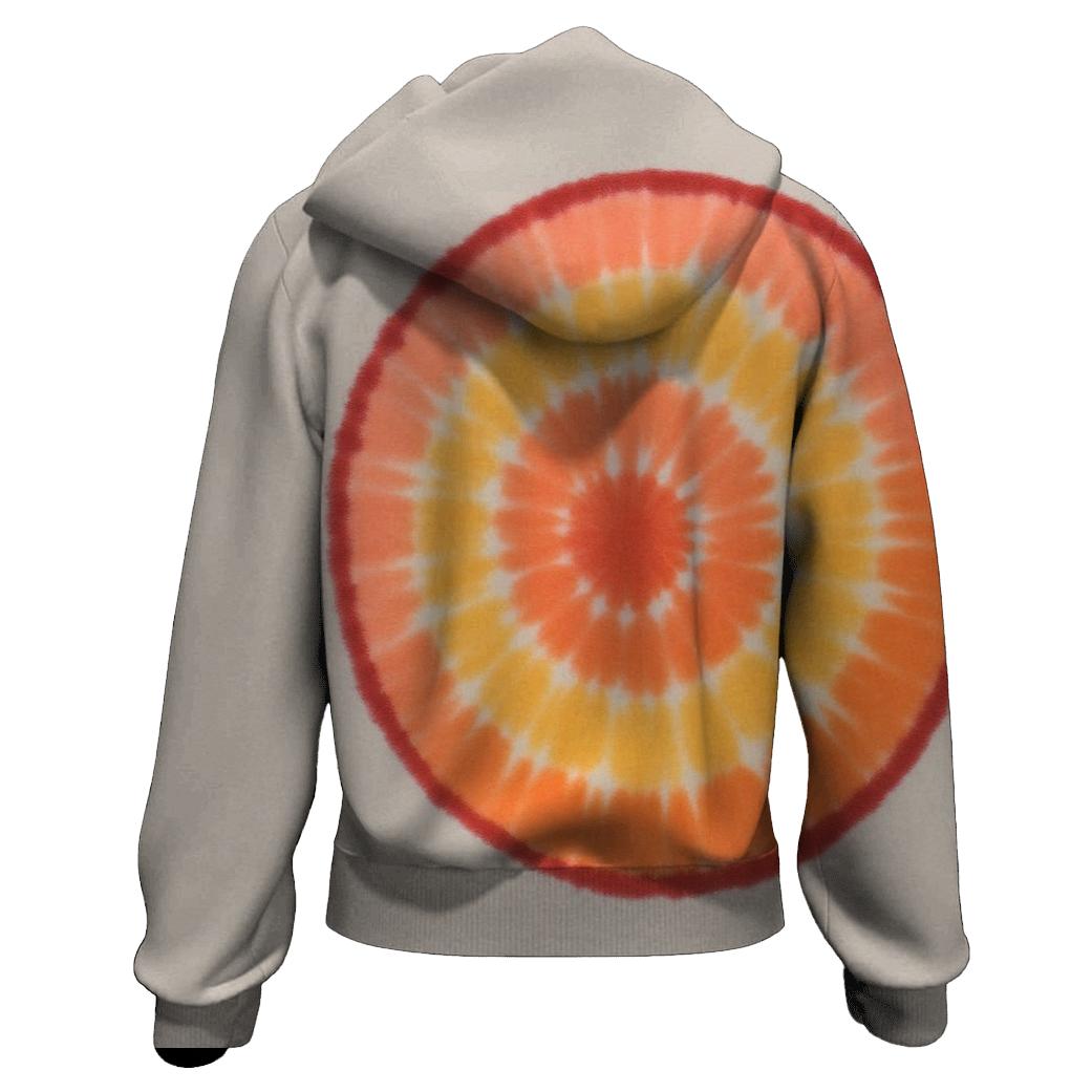 Bullseye Planetary Rings Offset graphic hoodies