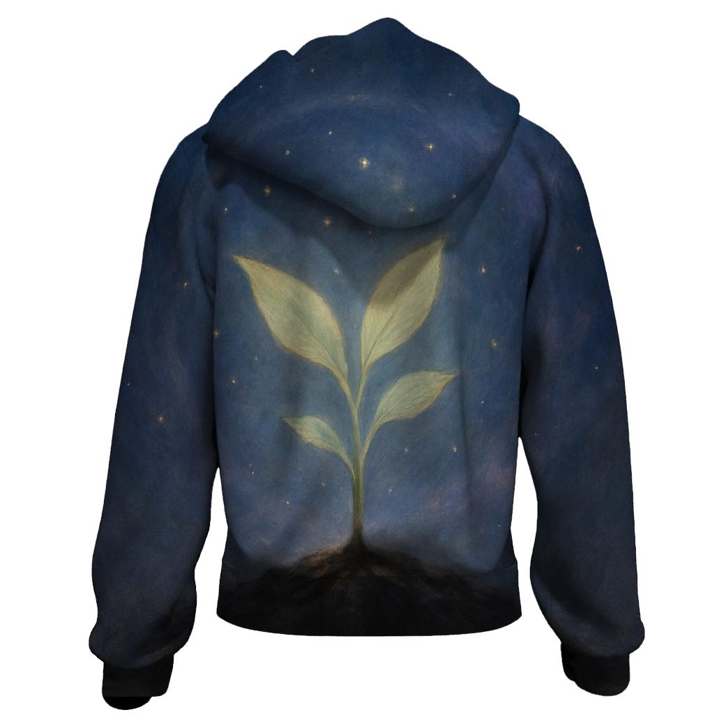 Starlit Seed Of Hope graphic hoodies