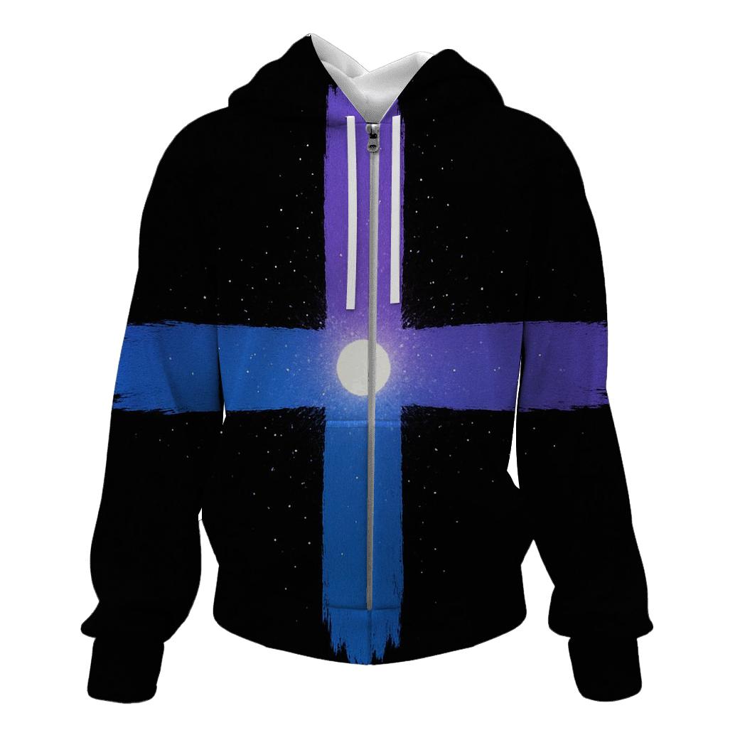 Pulsar Beam Cross Fan hoodie trends