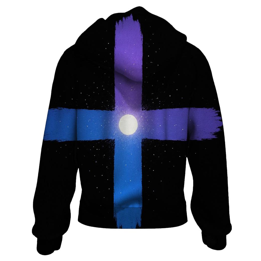 Pulsar Beam Cross Fan hoodie trends