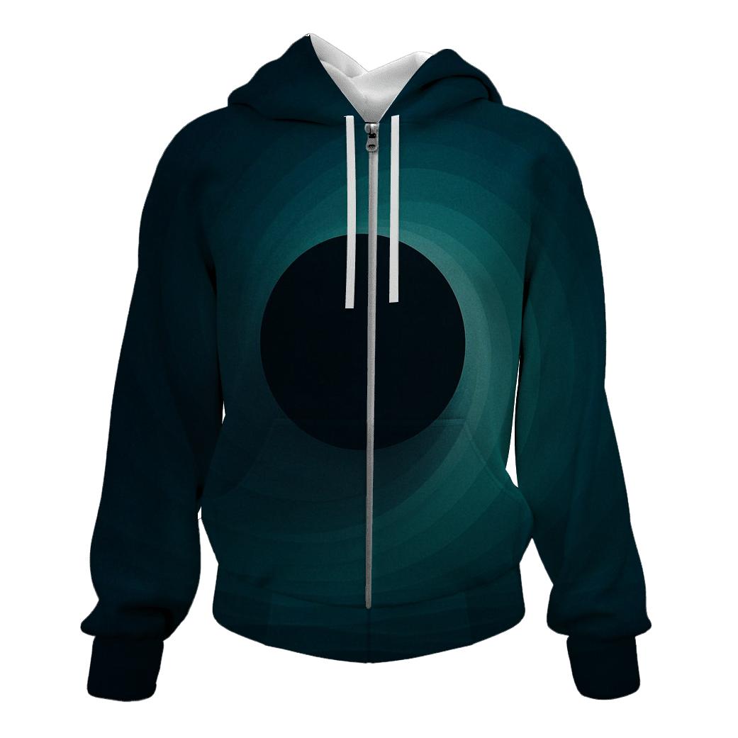 Tidal Teal Eclipse Gradient hoodie trends