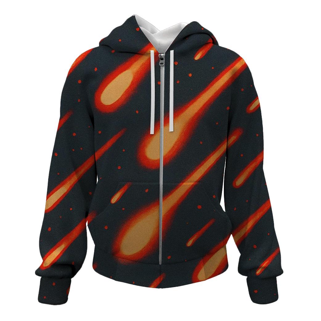Reverse Dye Meteor Shower Speckles hoodies fashion