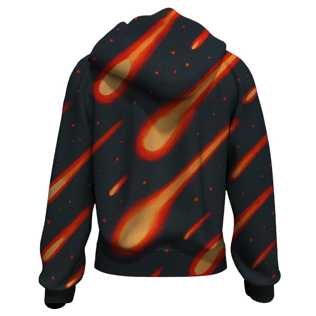 Reverse Dye Meteor Shower Speckles hoodies fashion