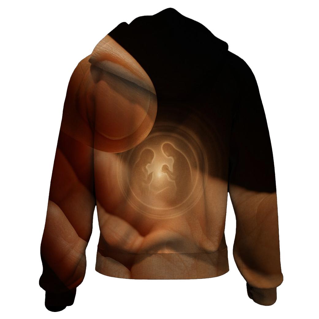 The Promise Kept In A Single Touch printed hoodies