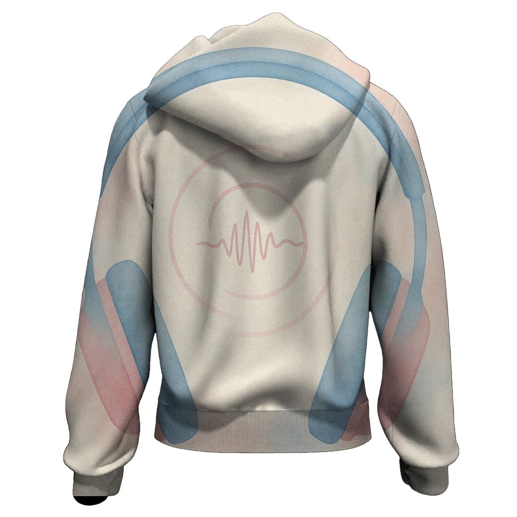 Watercolor Headphone Halo hoodie designs