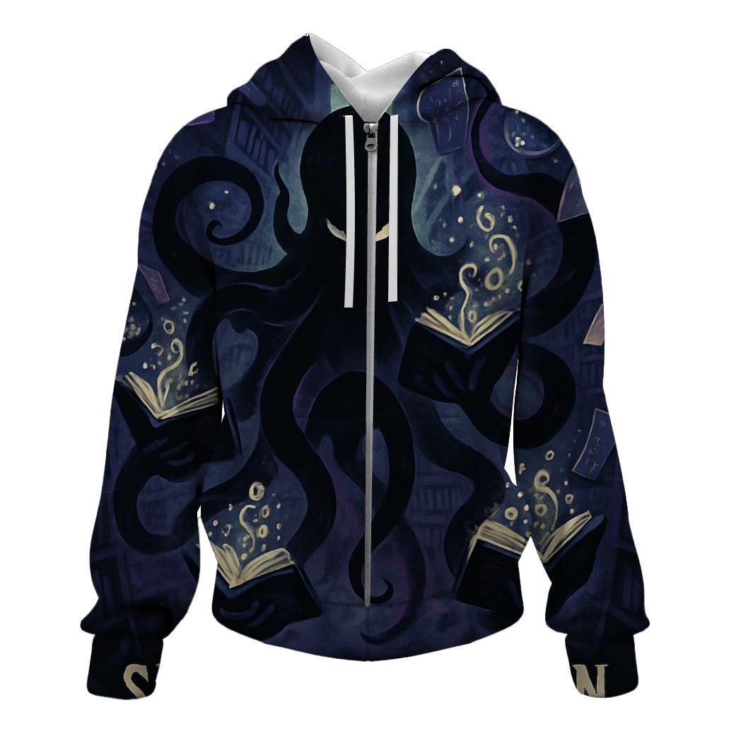 Midnight Library Kraken hoodie styles