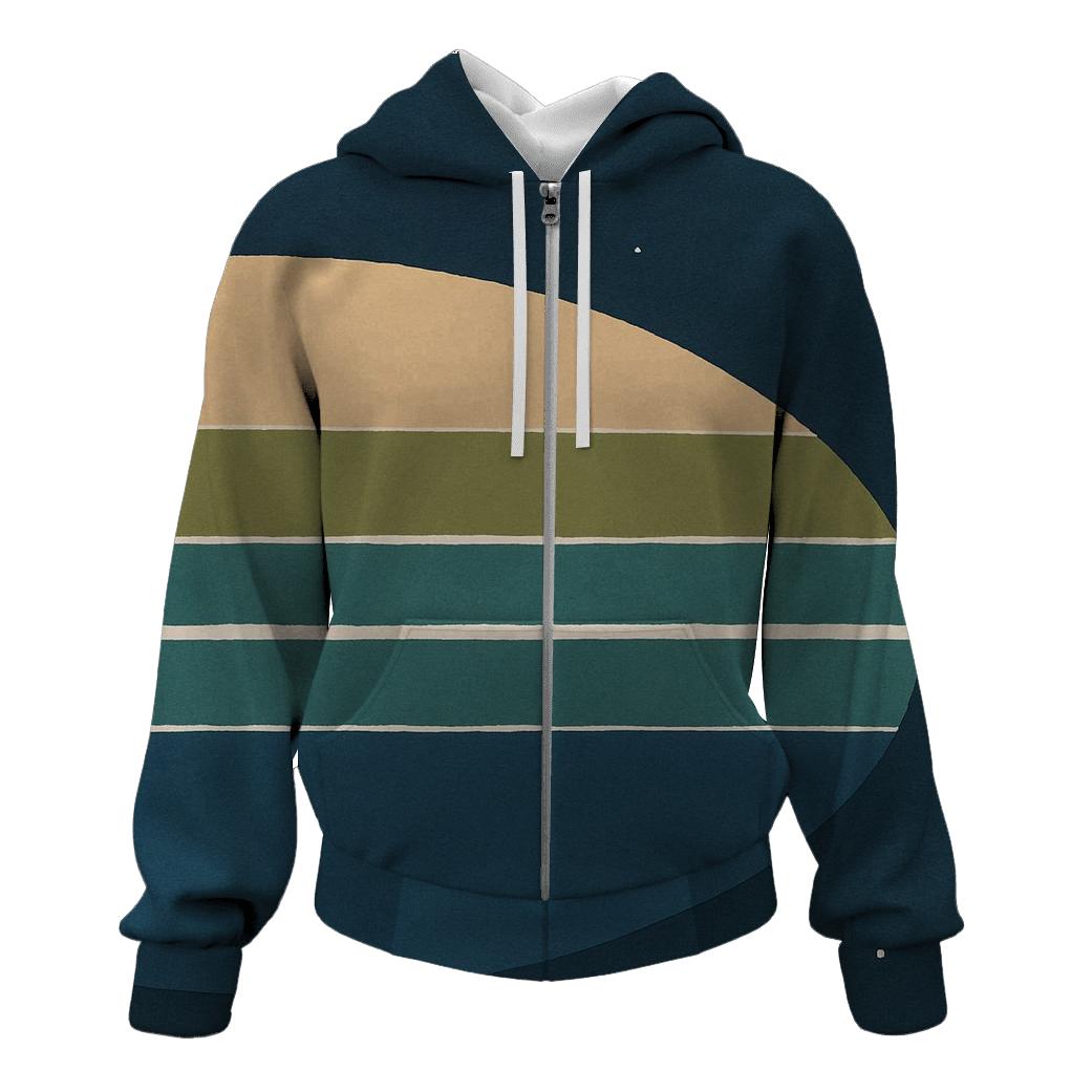 Ring Plane Horizon Bands premium hoodies