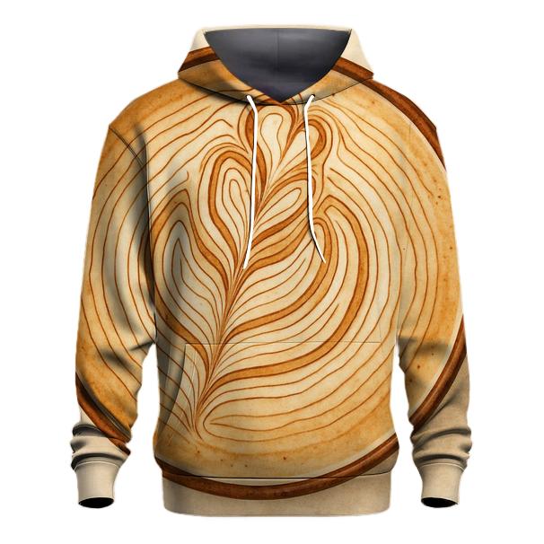 Latte Topography hoodie styles