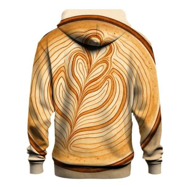 Latte Topography hoodie styles