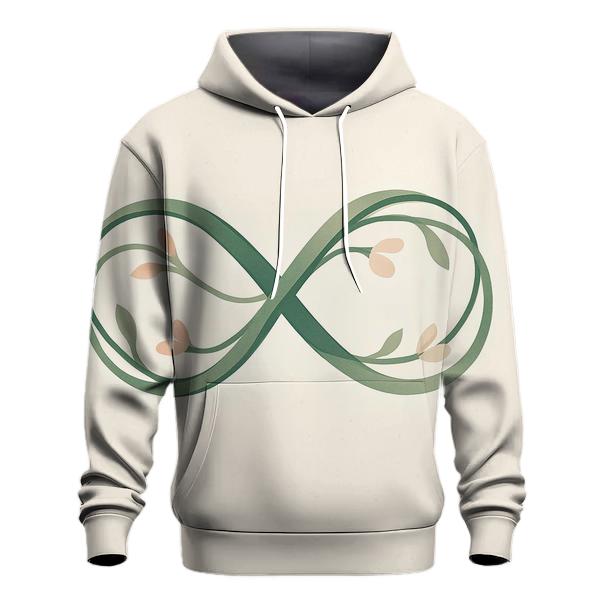 Infinite Loop Garden pullover hoodies