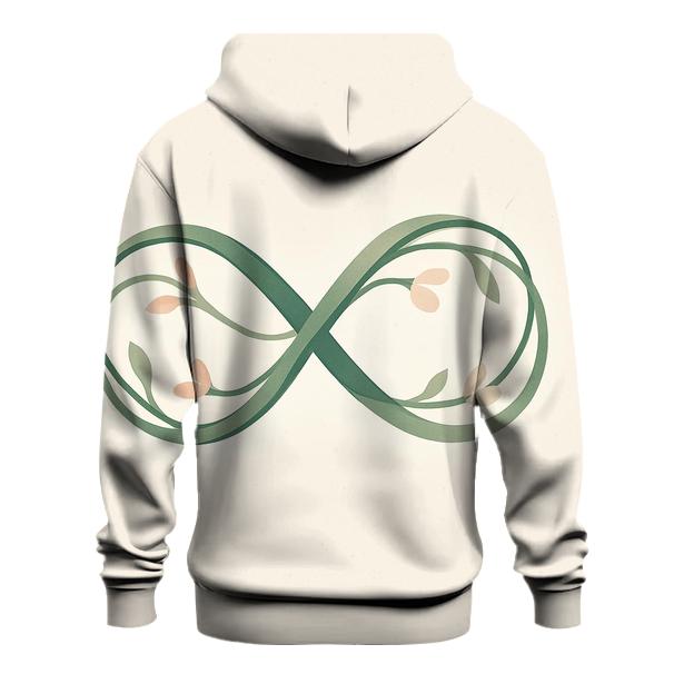 Infinite Loop Garden pullover hoodies