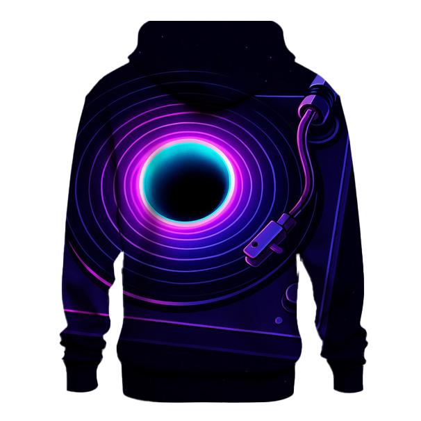 Hologram Turntable Portal hoodie designs