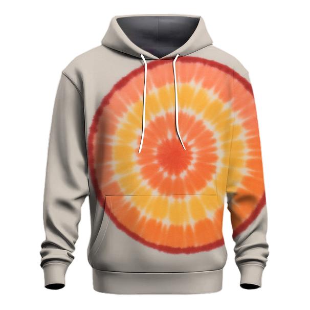 Bullseye Planetary Rings Offset pullover hoodies