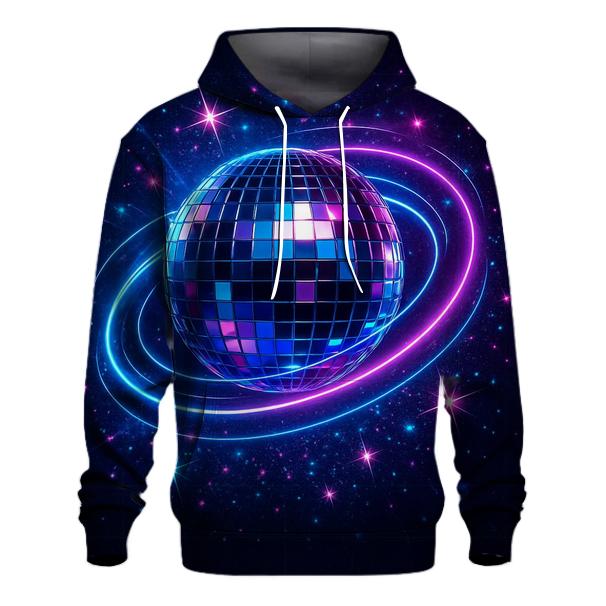 Neon Disco Orbit hoodie designs