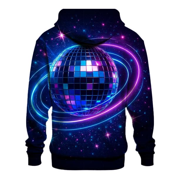 Neon Disco Orbit hoodie designs