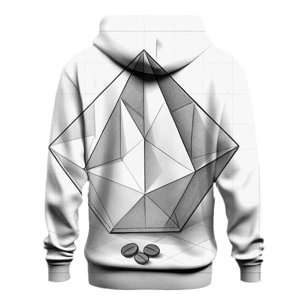 Filter Fold Geometry lightweight hoodies