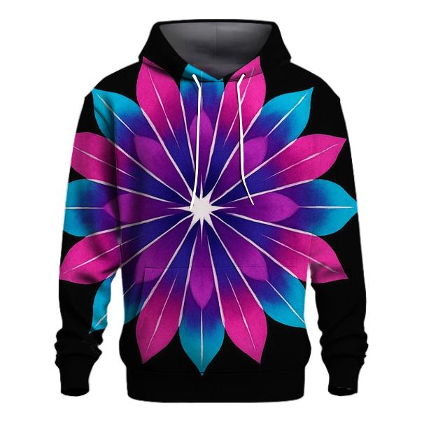 Mandala Supernova Sunburst printed hoodies