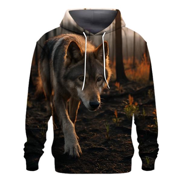 Post Wildfire Regrowth Patrol pullover hoodies