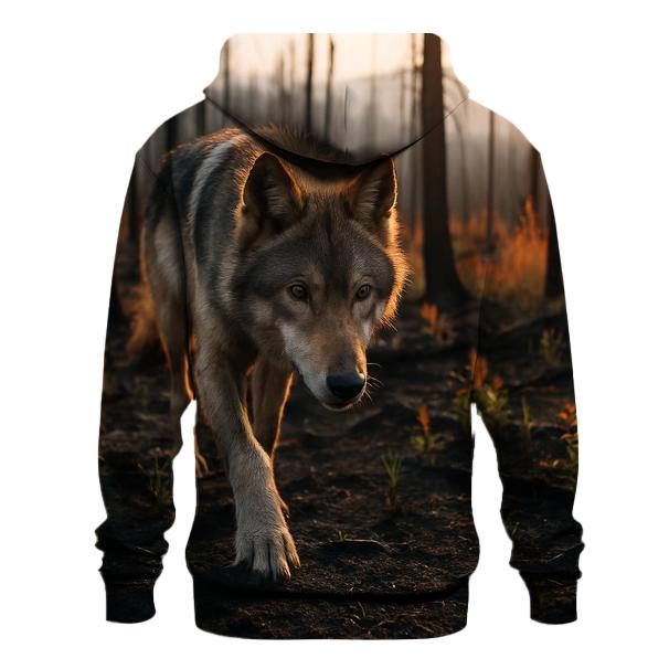 Post Wildfire Regrowth Patrol pullover hoodies