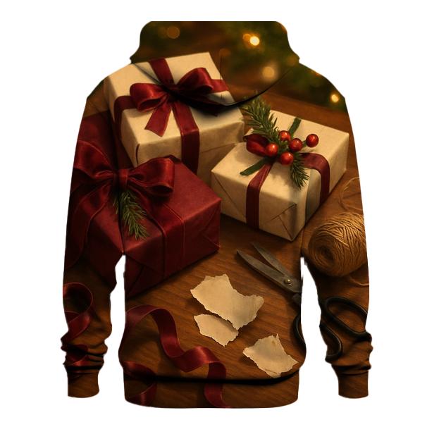Ribbon Curl Gift Wrapping Table graphic hoodies