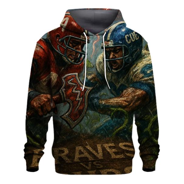Ivy And Tomahawk Storm Scrimmage zip-up hoodies
