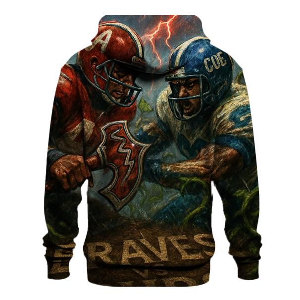 Ivy And Tomahawk Storm Scrimmage zip-up hoodies