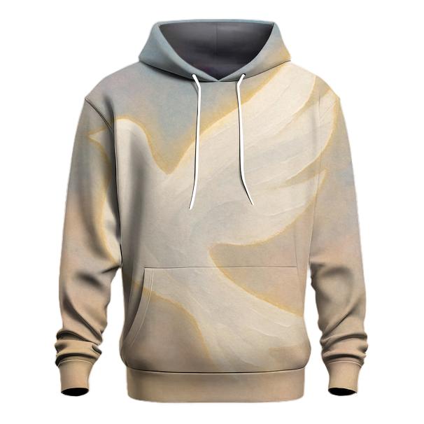 Dove Of Soft Radiance printed hoodies