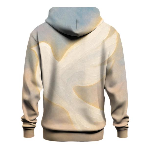 Dove Of Soft Radiance printed hoodies