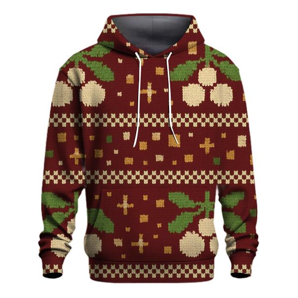 Mistletoe Disco Confetti Bands Design graphic hoodies