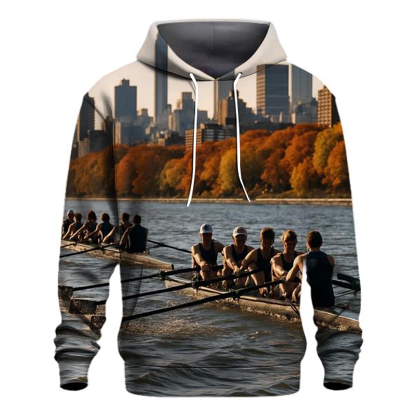 Autumn Regatta On The Hudson With Riverside And Midtown graphic hoodies