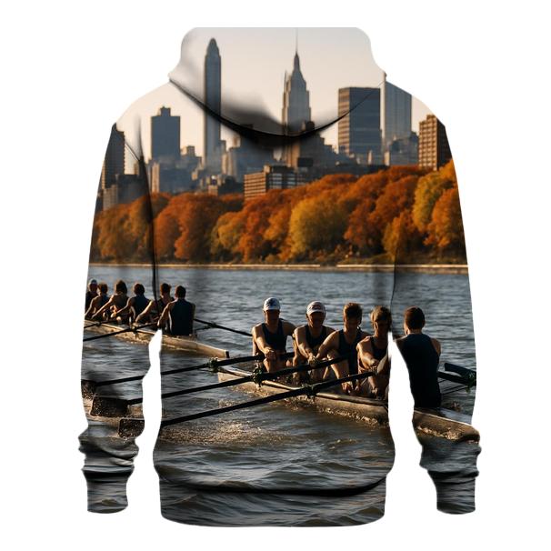 Autumn Regatta On The Hudson With Riverside And Midtown graphic hoodies