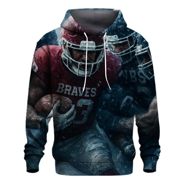 Frozen Wind Tunnel Goal Line Stand graphic hoodies