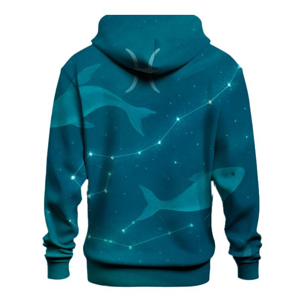 Pisces Dream Current Constellation Weave custom hoodies