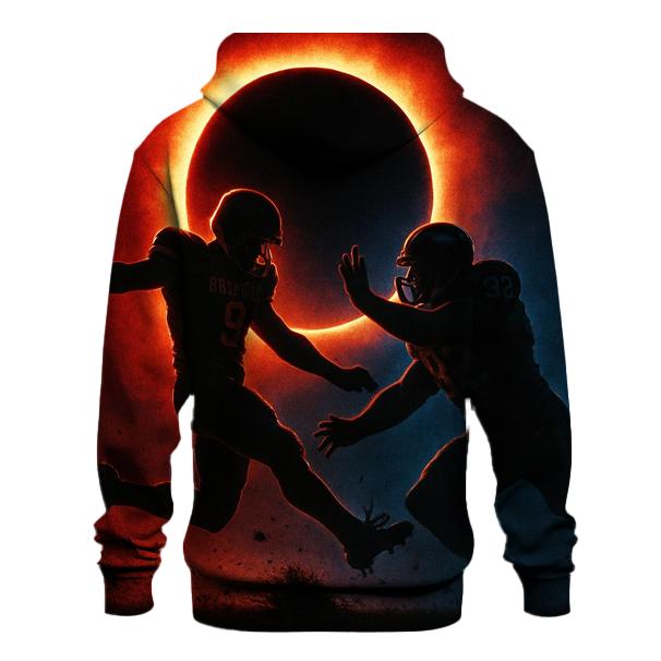 Solar Eclipse End Zone Duel hoodie styles