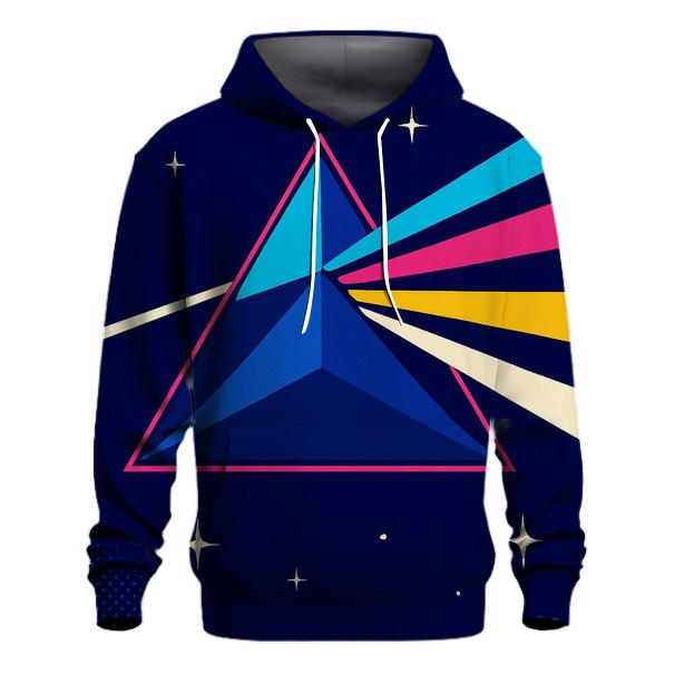 Laser Prism Sunburst heavyweight hoodies