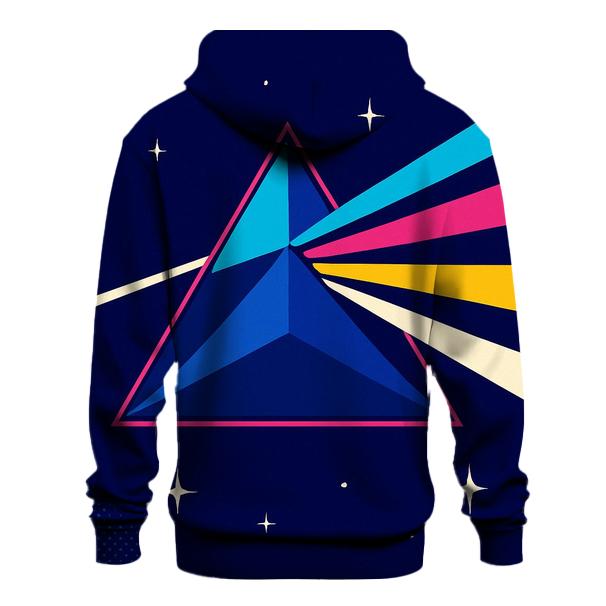Laser Prism Sunburst heavyweight hoodies