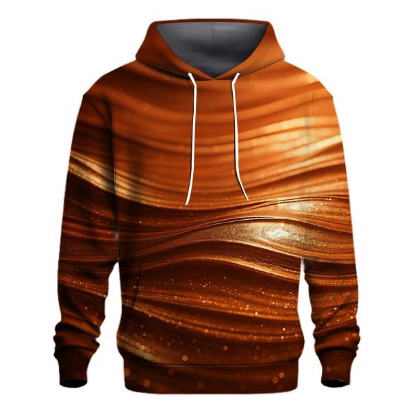 Copper Ripple Glam Tide hoodies fashion