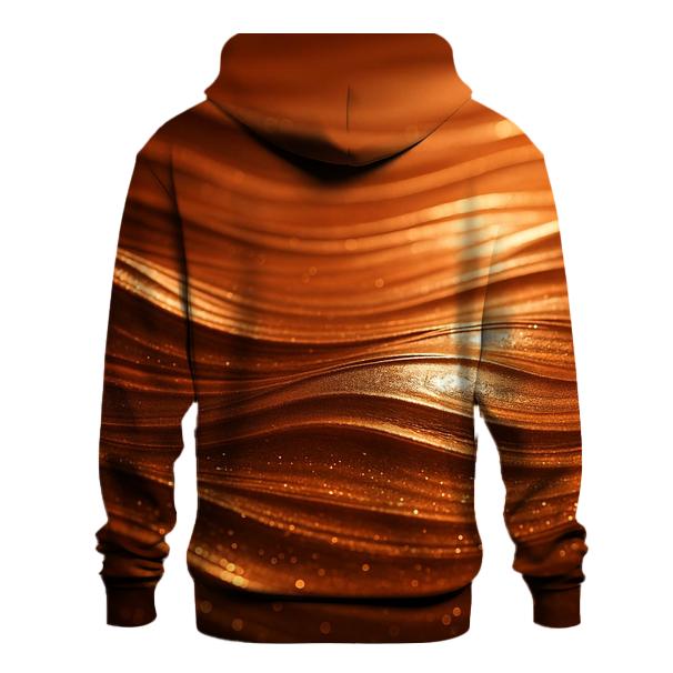 Copper Ripple Glam Tide hoodies fashion