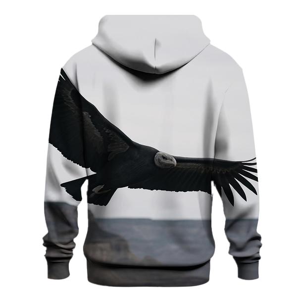 Canyon Thermal Spiral California Condor printed hoodies