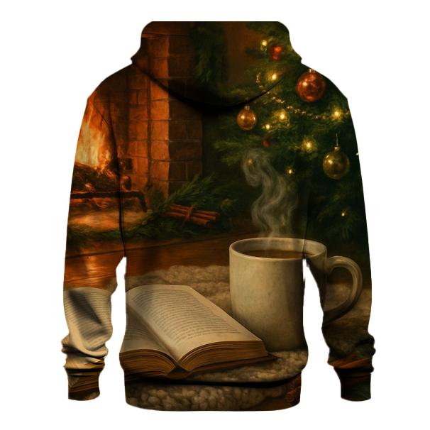 Fireside Reading Under Tree Glow hoodies fashion