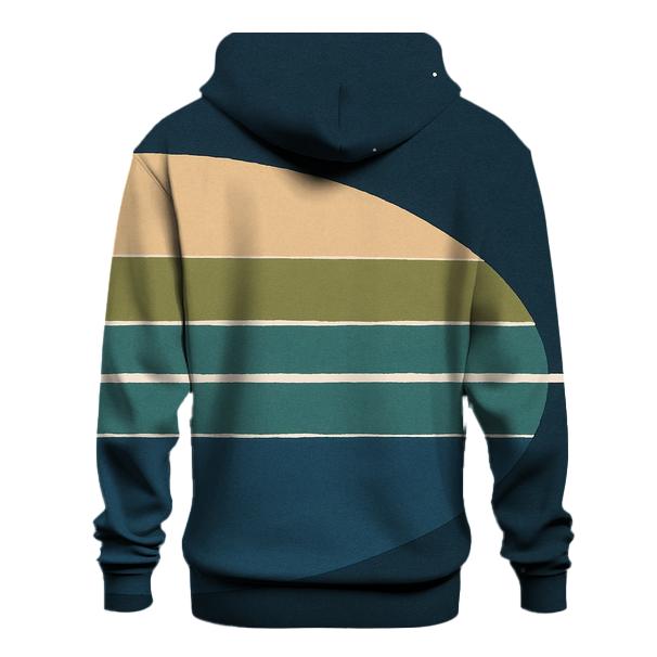 Ring Plane Horizon Bands embroidered hoodies