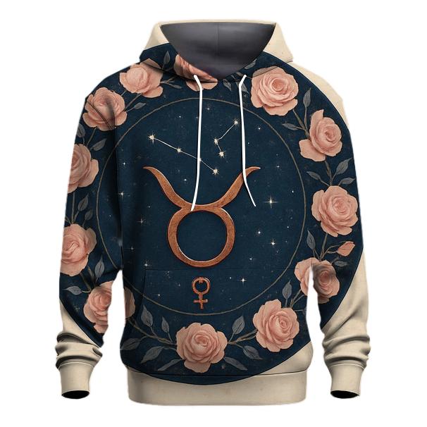 Taurus Venus Rose Star Seal designer hoodies