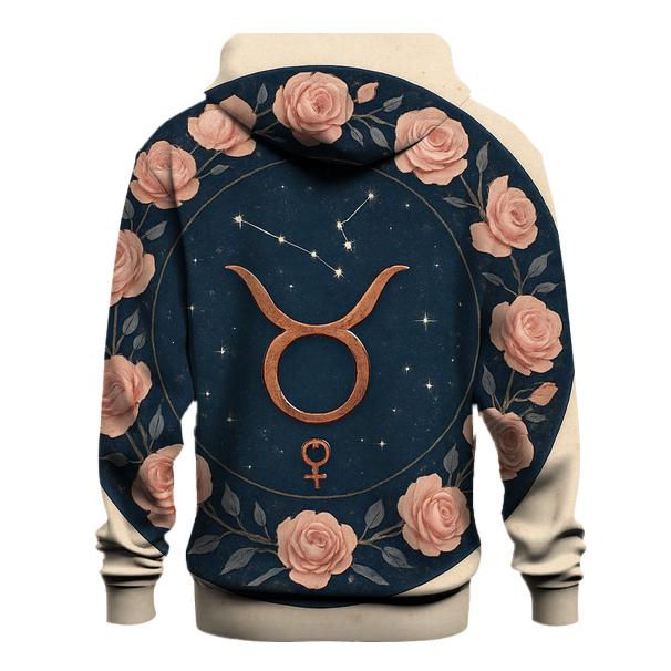 Taurus Venus Rose Star Seal designer hoodies