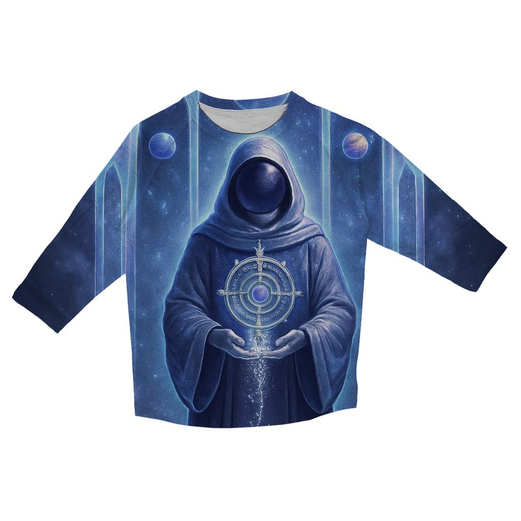 Cathedral Of Orbiting Comets trendy 3/4 sleeve tops