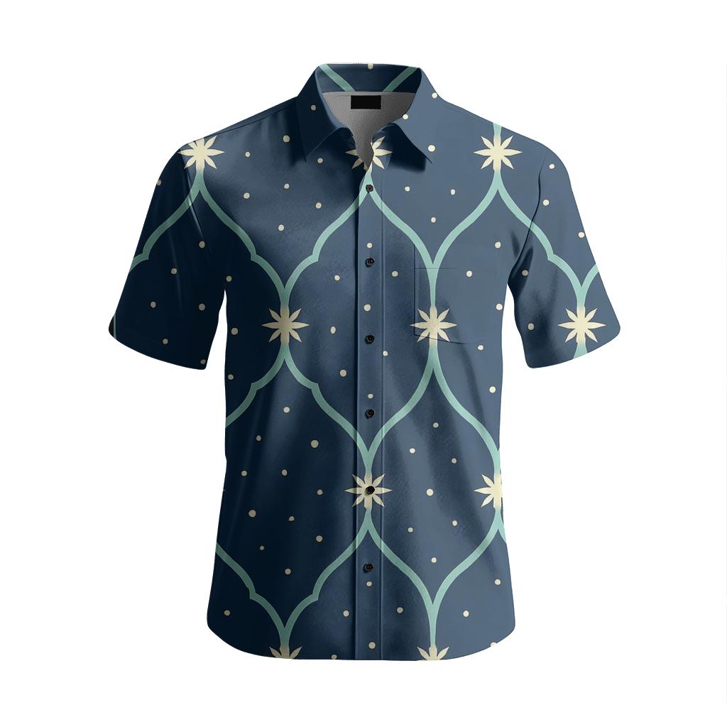 Aurora Ogee Nebula Trellis personalized embroidery shirts