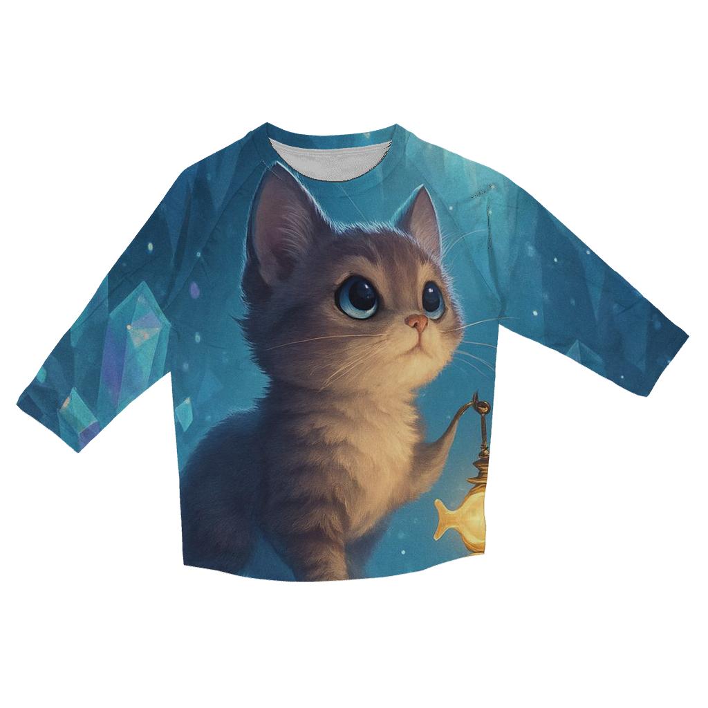 Crystal Cave Whisker Lanterns cotton quarter sleeve shirts