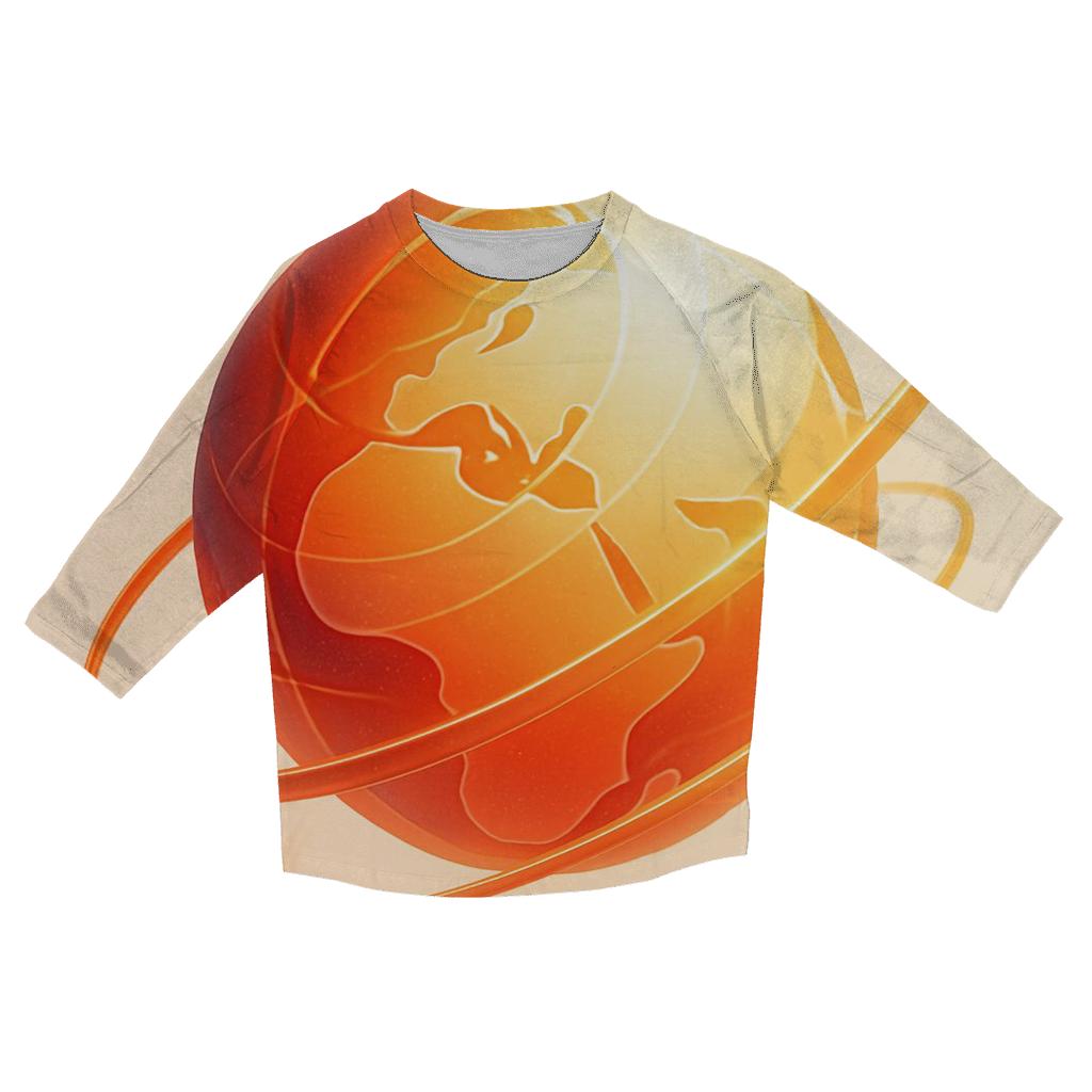Kinetic Ribbon Atlas casual three quarter sleeve shirts