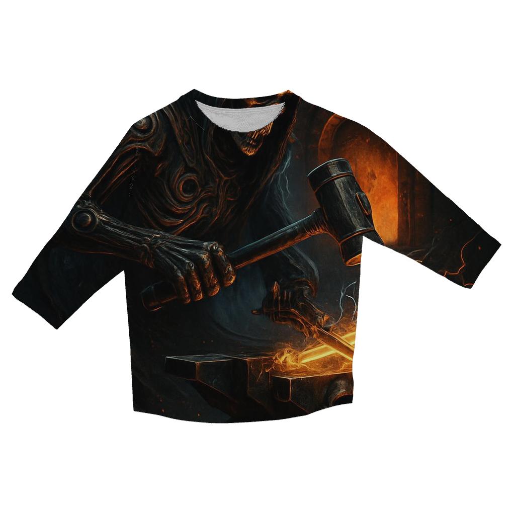 The Wraithsmith Forge trendy 3/4 sleeve tops