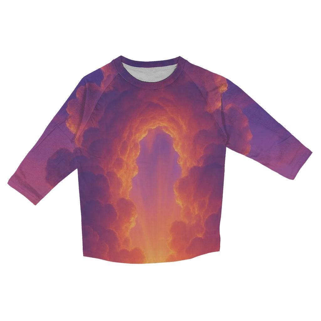 Cloud Cathedral Sundrop custom 3/4 sleeve shirts