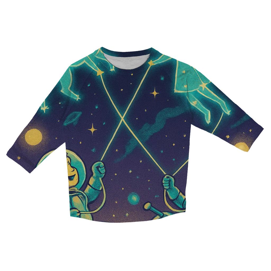 Constellation Kite Fighters fashion 3/4 sleeve shirts